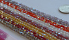3mm CZECH &quot;AB&quot; Fire Polished Beads -  50 - choice of color