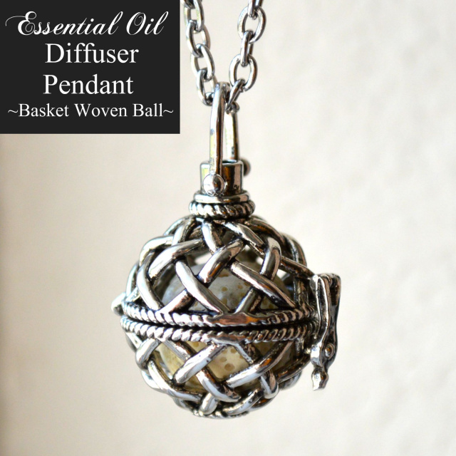 Crystal Essential Oil Diffuser Necklace, #6619 - Zoe and Piper