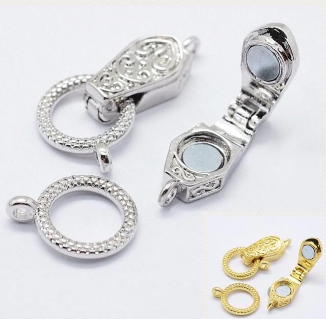 Fold Over Magnetic Clasps Single Strand Magnetic Fold Over Clasp Bracelet Clasp  Necklace Clasp Jewelry Clasps 3766 